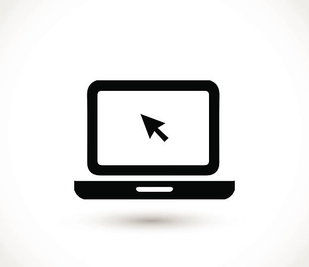 Laptop icon vector